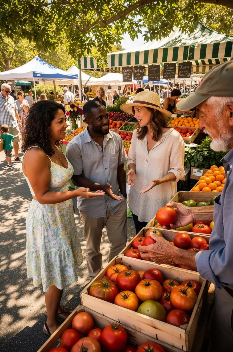 A person using a laptop to access an online blog featuring real-world experiences from local experts.